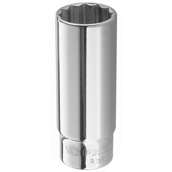 Douilles longues, 12 pans en pouces, 1/4", 6 mm