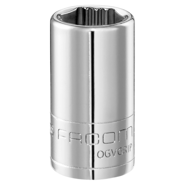 Douille 1/4, 6 pans ogv® grip, 8 mm