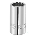 Douilles spline, 1/4", 8 mm