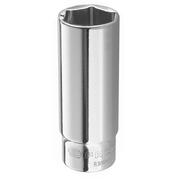Douille 1/4" longue 6 pans 9/16