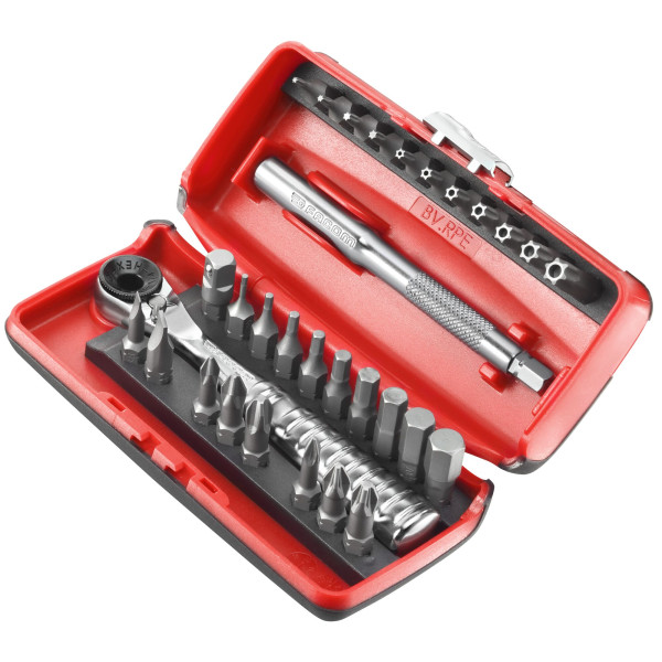 Coffret d'embouts 1/4'' - 31 pièces