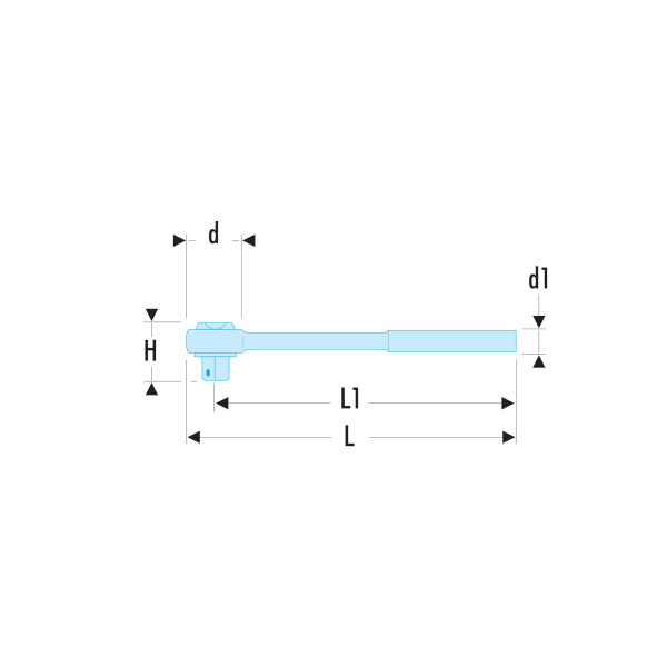 Cliquet 1/4" étanche haute performance - sls