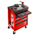 Servante roll 6 tiroirs - 3 modules par tiroir