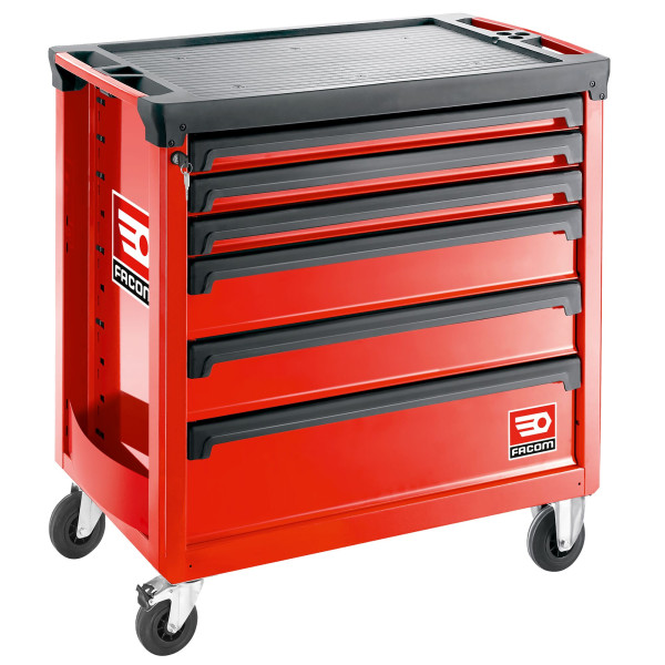 Servante roll 6 tiroirs - 4 modules par tiroir