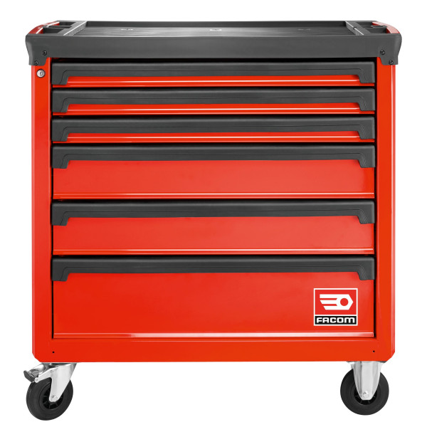 Servante roll 6 tiroirs - 4 modules par tiroir