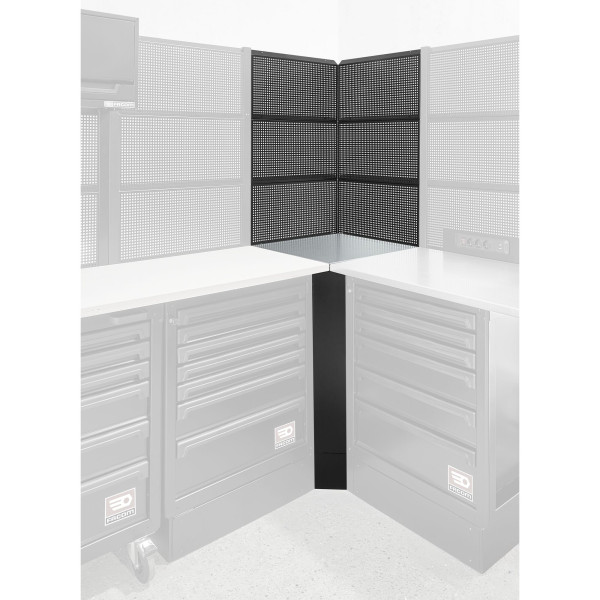 Meuble d'angle - plan de travail galva - rws2