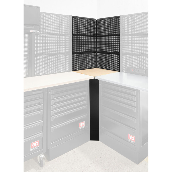 Meuble d'angle - plan de travail bois - rws2