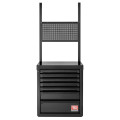 Meuble bas 7 tiroirs - noir - rws2