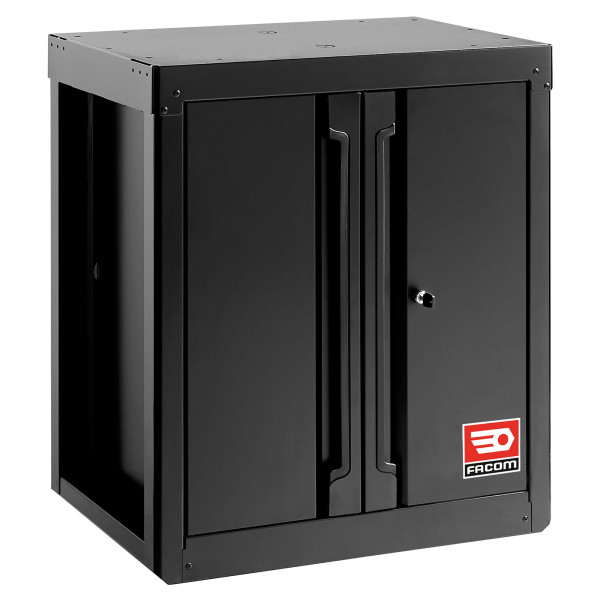 Meuble bas 2 portes - noir - rws2