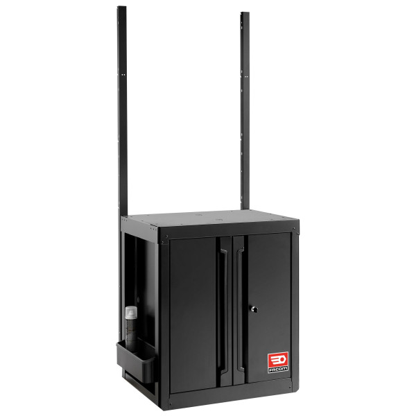 Meuble bas 2 portes - noir - rws2