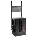 Meuble bas 2 portes - noir - rws2