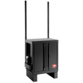 Meuble bas 2 portes - noir - rws2