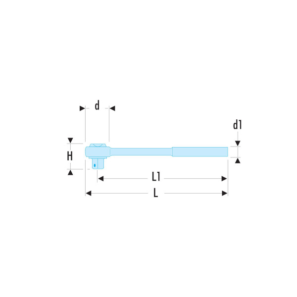 Cliquet 1/2” étanche haute performance à verrouillage - sls