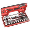 Coffret 1/2" detection box métrique - 12 pans