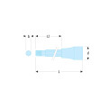 Douilles tournevis embout long et extra-long à denture multiple xzn®, 1/2", m9