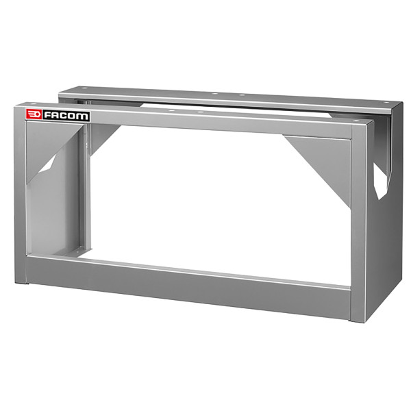 Base grande largeur, ouvert, passage de roues et montage étau, l 990 x h 502 mm