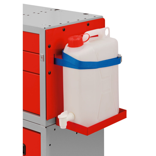 Récipient pour eau avec support