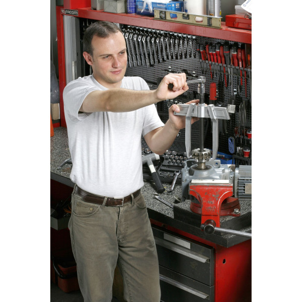 Extracteur 2 griffes coulissantes 15 t capacité intér 65 - 90 mm extér 30 - 60mm