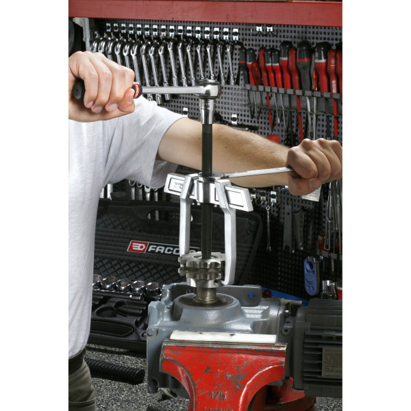 Extracteur 2 griffes coulissantes 15 t capacité intér 65 - 90 mm extér 30 - 60mm