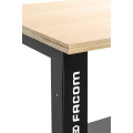 Établi d'atelier plateau bois 1,5 m