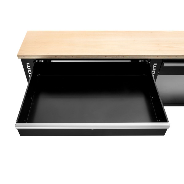Établi d'atelier plateau bois 2 m