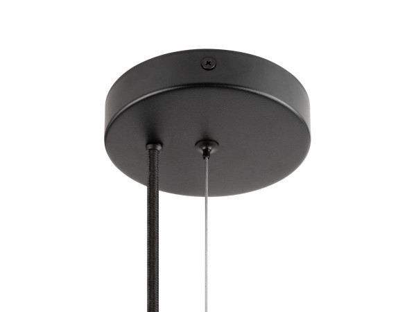 Sun 40, suspension, longueur de suspension 400 cm, e27, rond, noir