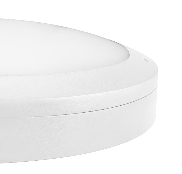 Outdoor bulkhead v 360, 20w 830/840 ip65 ik10 blanc