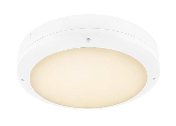 Outdoor bulkhead v 360, 20w 830/840 ip65 ik10 blanc