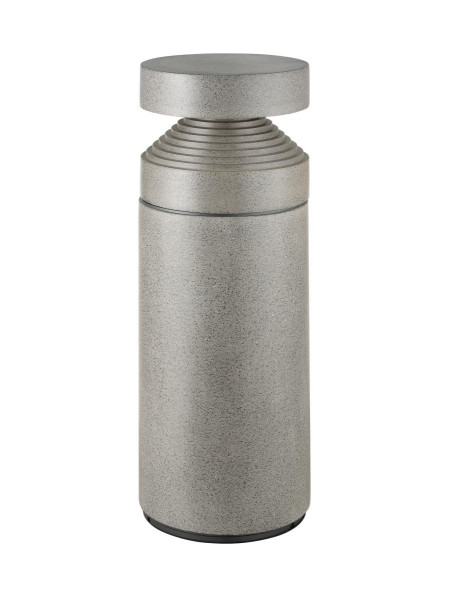 Concrete, borne, extérieur, phase, hauteur 55cm, 2700k, ip65, gris