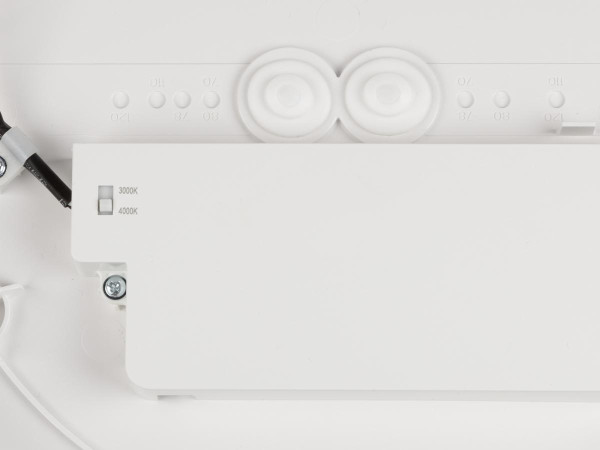 Decona 30, plafonnier, intérieur, phase, rond, 3000/4000k, 17w, blanc