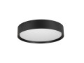 Decona 30, plafonnier, intérieur, phase, rond, 3000/4000k, 17w, noir