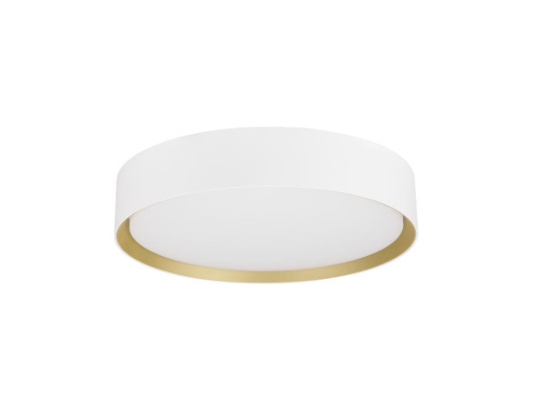 Decona 30, plafonnier, intérieur, phase, rond, 3000/4000k, 17w, blanc/or
