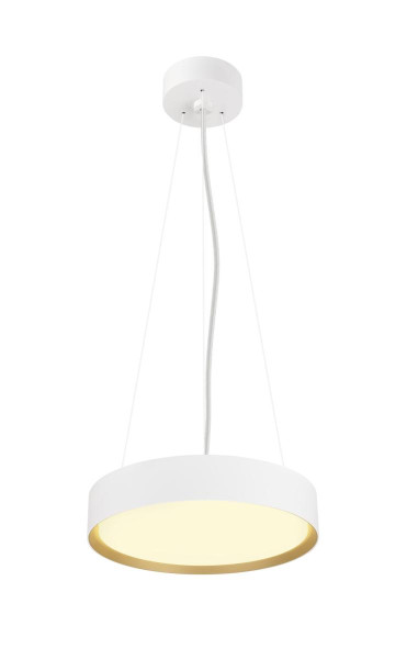 Decona 30, plafonnier, intérieur, phase, rond, 3000/4000k, 17w, blanc/or