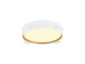 Decona 30, plafonnier, intérieur, phase, rond, 3000/4000k, 17w, noir/or