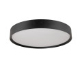 Decona 42, plafonnier, intérieur, phase, rond, 3000/4000k, 23w, noir