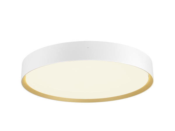 Decona 42, plafonnier, intérieur, phase, rond, 3000/4000k, 23w, blanc/or