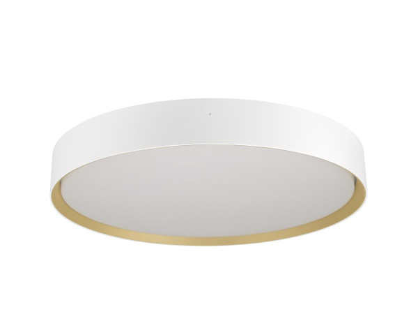 Decona 42, plafonnier, intérieur, phase, rond, 3000/4000k, 23w, blanc/or