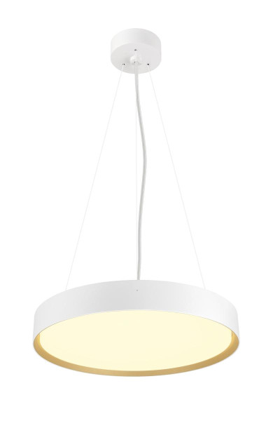 Decona 42, plafonnier, intérieur, phase, rond, 3000/4000k, 23w, blanc/or