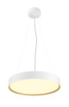 Decona 42, plafonnier, intérieur, phase, rond, 3000/4000k, 23w, blanc/or