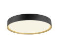 Decona 42, plafonnier, intérieur, phase, rond, 3000/4000k, 23w, noir/or