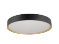 Decona 42, plafonnier, intérieur, phase, rond, 3000/4000k, 23w, noir/or