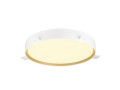 Decona 42, plafonnier, intérieur, phase, rond, 3000/4000k, 23w, noir/or
