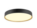 Decona 42, plafonnier, intérieur, phase, rond, 3000/4000k, 23w, noir/or