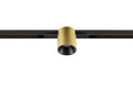 Fixt-it!, 48v, dali, spot rail encas., rond, 3000k, 6,6w, 36°, or/noir