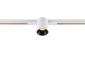 Fixt-it!, 48v, dali, spot rail encas., rond, 2000/3000k, 7,4w, 36°, blanc/noir