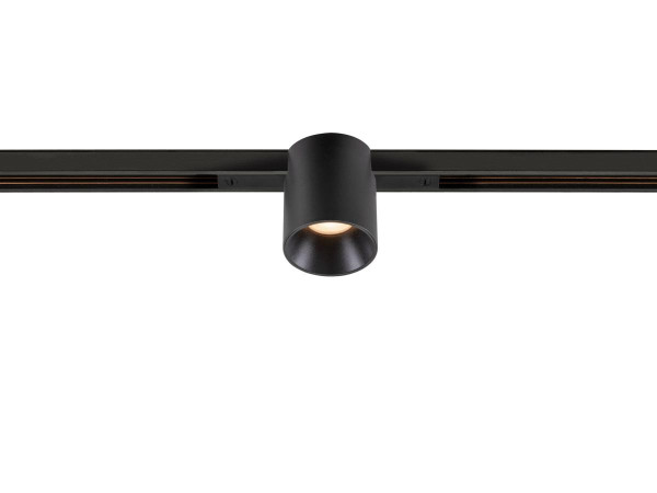 Fixt-it!, 48v, dali, spot rail encas., rond, 2000/3000k, 7,4w, 36°, noir/noir