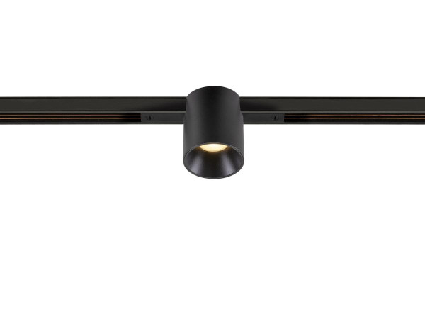 Fixt-it!, 48v, dali, spot rail encas., rond, 2000/3000k, 7,4w, 36°, noir/noir