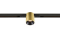 Fixt-it!, 48v, dali, spot rail encas., rond, 2000/3000k, 7,4w, 36°, or/noir