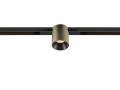 Fixt-it!, 48v, dali, spot rail encas., rond, 2000/3000k, 7,4w, 36°, bronze/noir