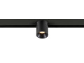 Fixt-it!, 48v, dali, spot rail saillie, rond 2700k, 6,6w, 36°, noir/noir